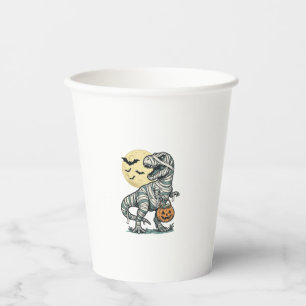 Halloween-Mumie-T-Rex-Süßigkeiten-Eimer Vintage-Ve Pappbecher