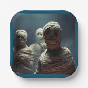Halloween - Mummies 2 Pappteller
