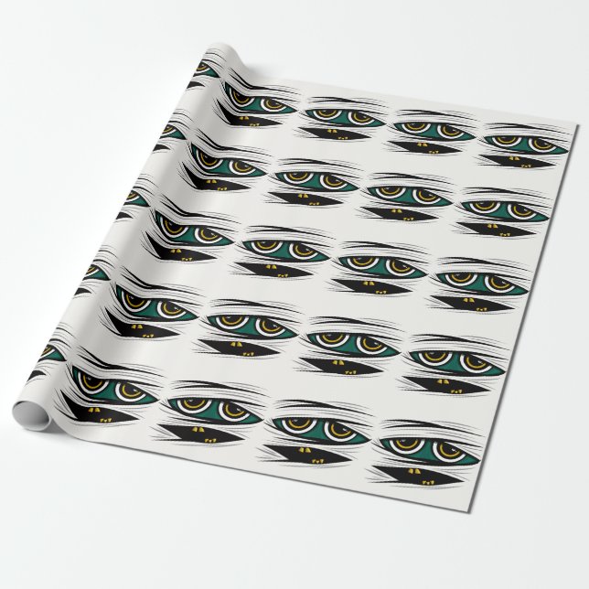 Halloween Mummy Geschenkpapier (Ungerollt)