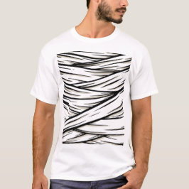 Halloween Mummy Graphic Design T-Shirt