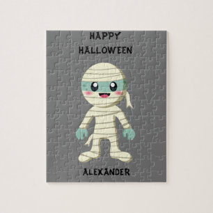 HALLOWEEN "MUMMY" KIDS PUZZLE PERSONALISIERT.