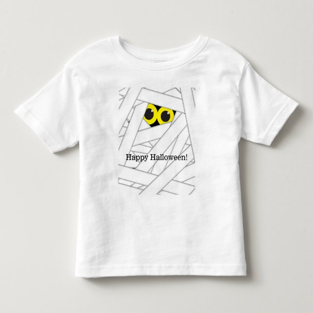 Halloween Mummy Niedliches Shirt für benutzerdefin (Vorderseite)