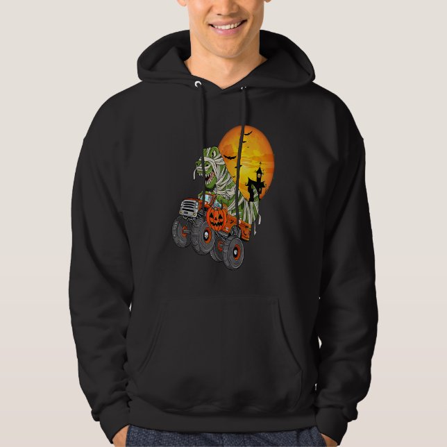 Halloween Mummy Rex Monster Truck  1 Hoodie (Vorderseite)