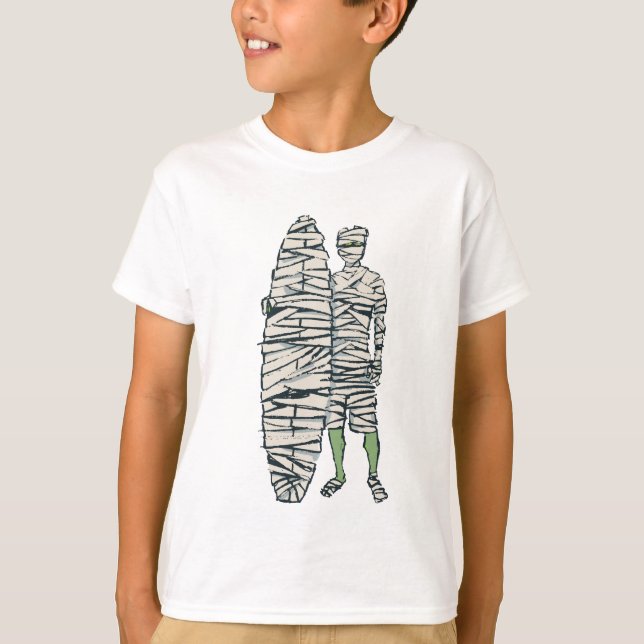 Halloween-Mummy T-Shirt (Vorderseite)