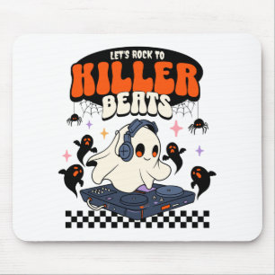 Halloween Music Dj Angesagt-hop Rap Turntable, Par Mousepad