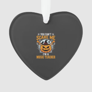 Halloween-Musiklehrer Gruseliger Kürbis Grafik Ornament
