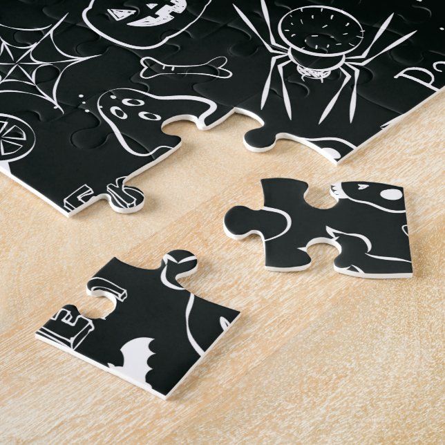 Halloween Muster 1 Puzzle (Seite)