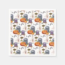 Halloween-Muster auf
