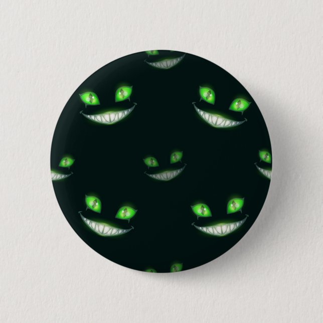 Halloween-Muster Button (Vorderseite)