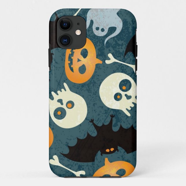 Halloween-Muster Case-Mate iPhone Hülle (Rückseite)