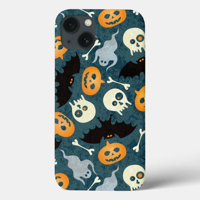 Halloween-Muster Case-Mate iPhone Hülle (Rückseite)