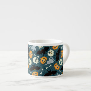 Halloween-Muster Espressotasse