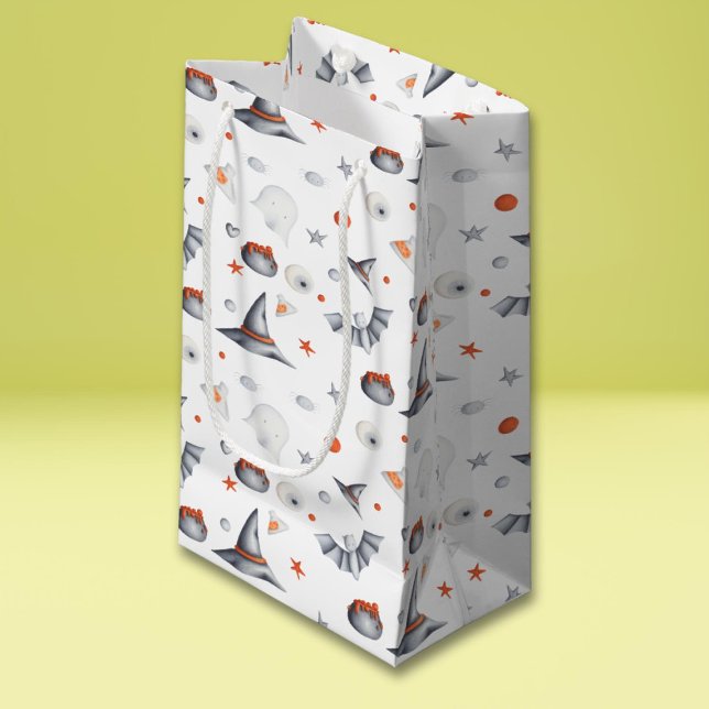 Halloween-Muster für niedliche Geister und Flederm Kleine Geschenktüte (Von Creator hochgeladen)