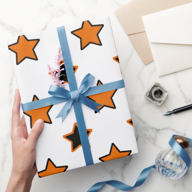 Halloween-Muster  Geschenkpapier (Schenken)