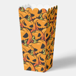 HALLOWEEN - Muster - Kürbisse 1 Geschenkschachtel