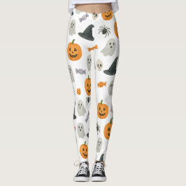 Halloween-Muster Leggings
