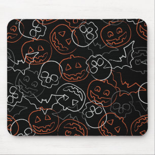 Halloween-Muster Mousepad