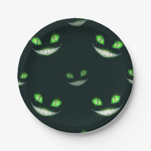 Halloween-Muster Pappteller
