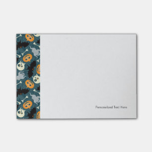 Halloween-Muster Post-it Klebezettel