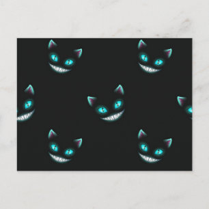 Halloween-Muster Postkarte