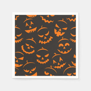 Halloween-Muster Serviette