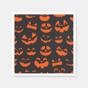 Halloween-Muster Serviette