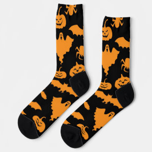 Halloween-Muster Socken