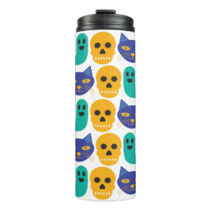 Halloween-Muster-Thermal-Tumbler Thermosbecher