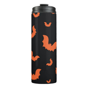 Halloween-Muster Thermosbecher