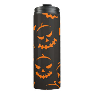 Halloween-Muster Thermosbecher