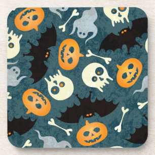 Halloween-Muster Untersetzer
