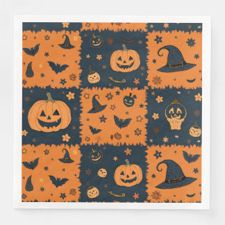 Halloween-Musterserviette Serviette