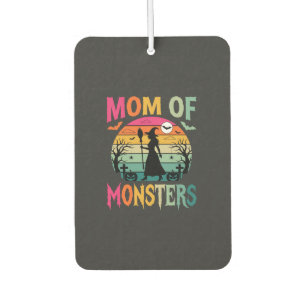 Halloween-Mutter der Monster Hexe Sonnenuntergang Autolufterfrischer