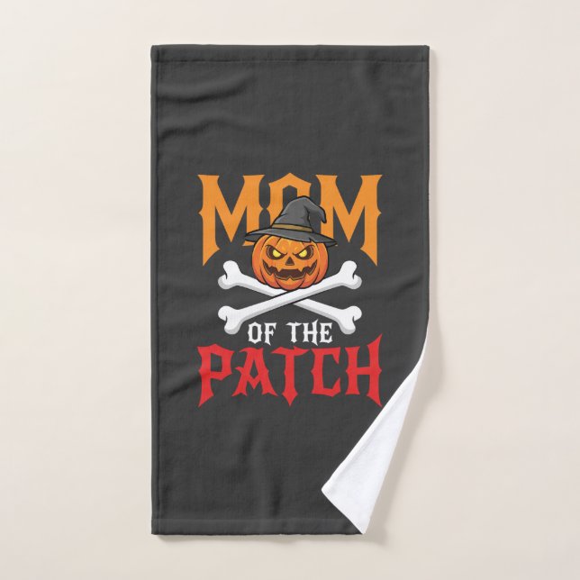 Halloween-Mutter des Patch-Kürbis-Hexe Handtuch (Handtuch)
