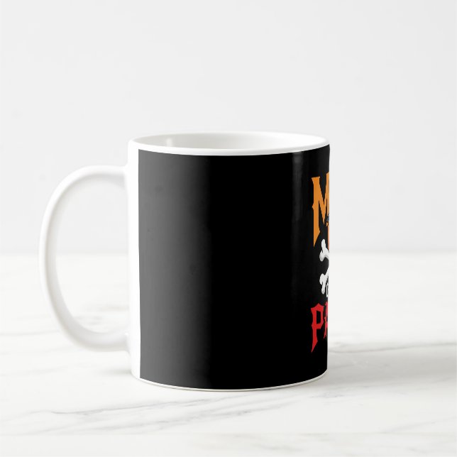 Halloween-Mutter des Patch-Kürbis-Hexe Kaffeetasse (Links)