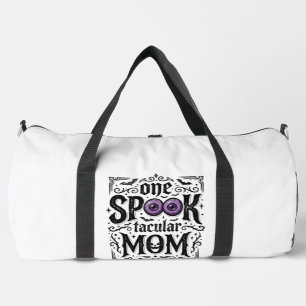 Halloween-Mutter Gruseliges Vintage-Stickerei-Shir Duffle Bag