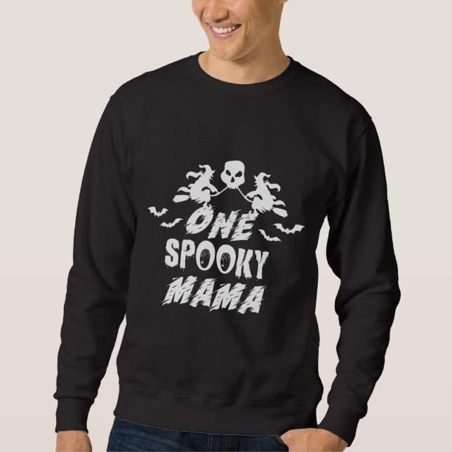 Halloween-Mutter Mama Grusel-Kostüm-Party Sweatshirt (Vorderseite)