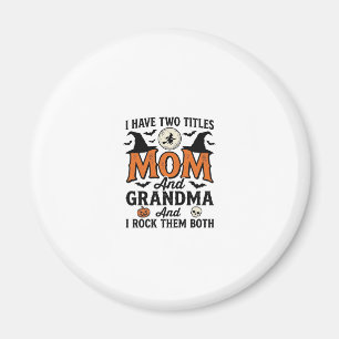 Halloween-Mutter-Oma-Vintage-Hexen-Shirt-Design_1 Magnet