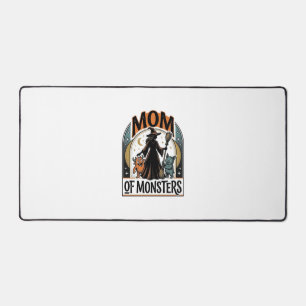 Halloween-Mutter-Shirt Gruseliges Monster-Familien Schreibtischunterlage