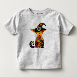 Halloween/mystisch/Katze/Fall Kleinkind T-shirt