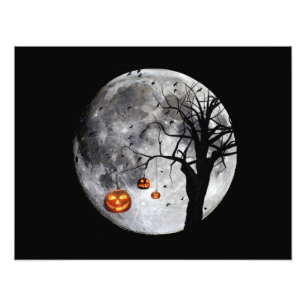 Halloween-Nacht Fotodruck
