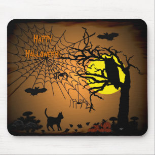 Halloween Nacht, Frohes Halloween! Mousepad