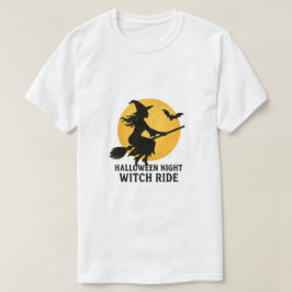 Halloween-Nacht-Hexenritt T-Shirt
