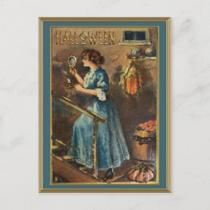 Halloween-Nacht Postkarte