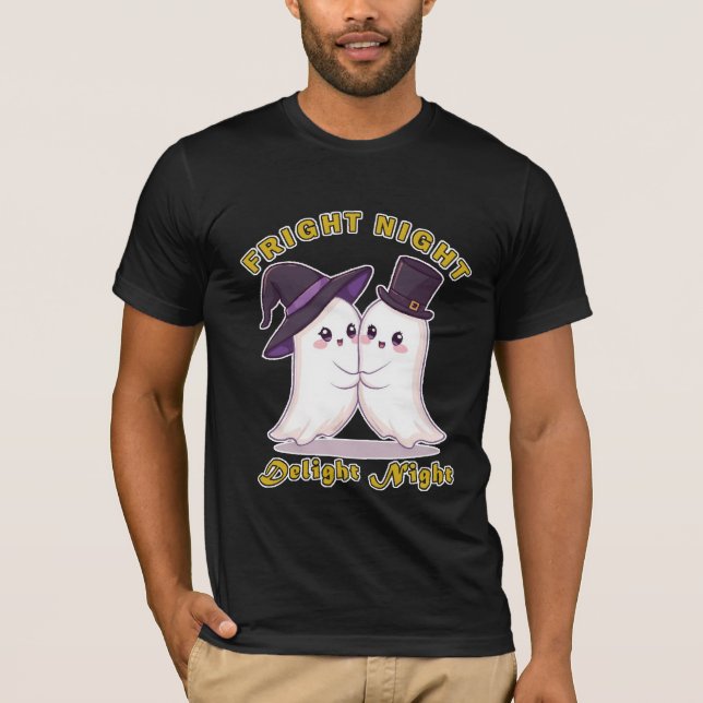 Halloween-Nacht T-Shirt (Vorderseite)