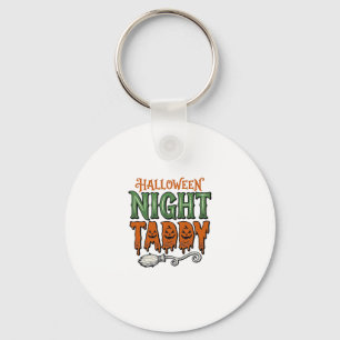 Halloween Nacht Taddy Vintage Hexenbesen-Shirt De Schlüsselanhänger
