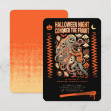 Halloween-Nacht Überwinde den Schrecken Kostüm-Par