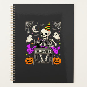 Halloween-Nähen-Skelett-Gruft-Ghost-Kürbis-Nähen Planer