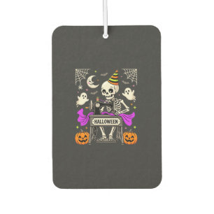 Halloween Nähen Skelett Gruseliger Geist Kürbis Nä Autolufterfrischer