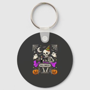 Halloween Nähen Skelett Gruseliger Geist Kürbis Nä Schlüsselanhänger